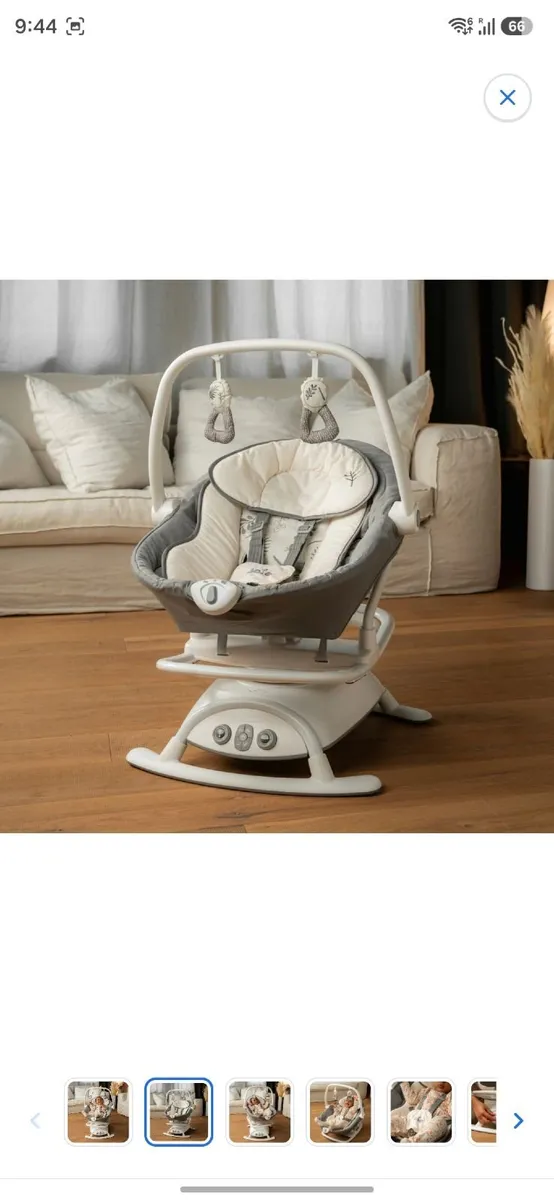 Joie Emeri 2-in-1 Baby Swing and Rocker Fern for s - Image 2
