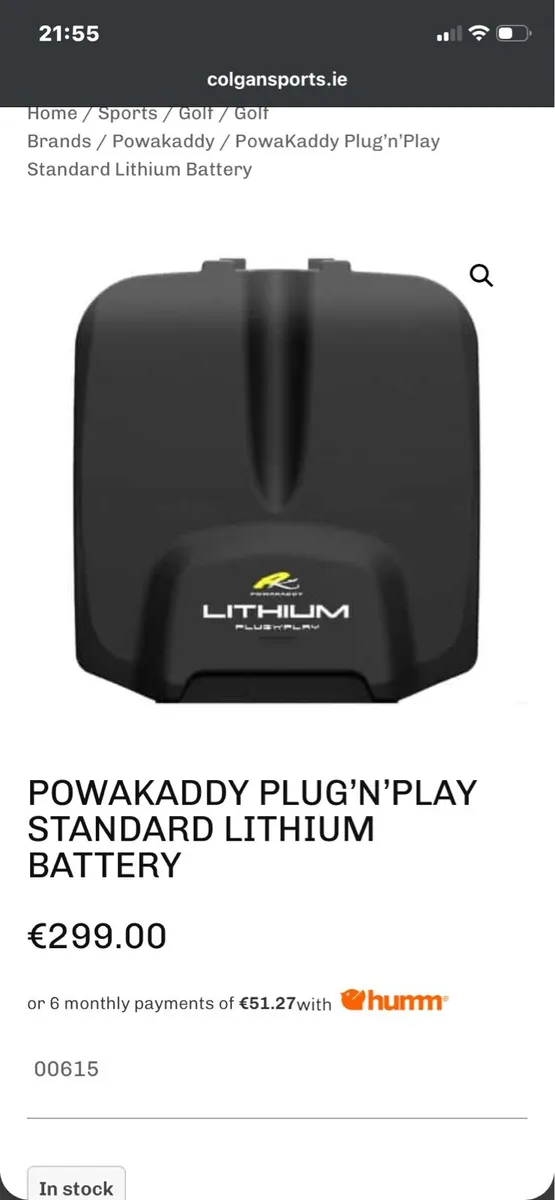 Power caddy battery - Image 1