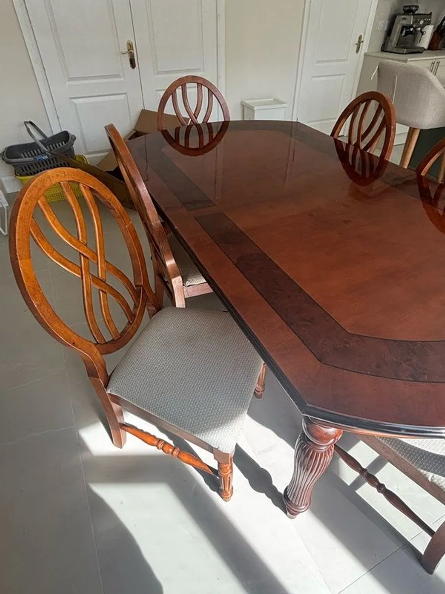 Kitchen Table with 6 Chairs - Image 1