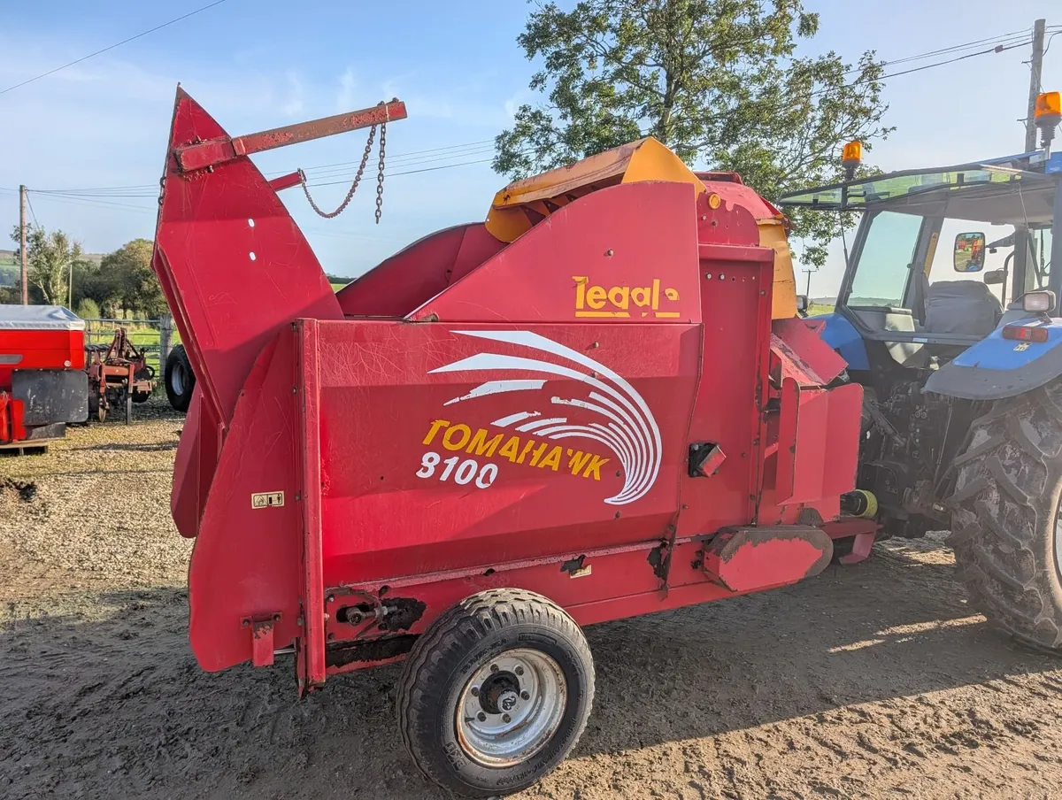 Teagle 8100 straw chopper - Image 1