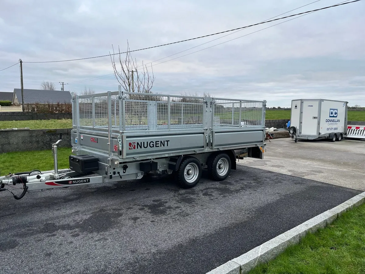 Tipper trailer Nugent - Image 1
