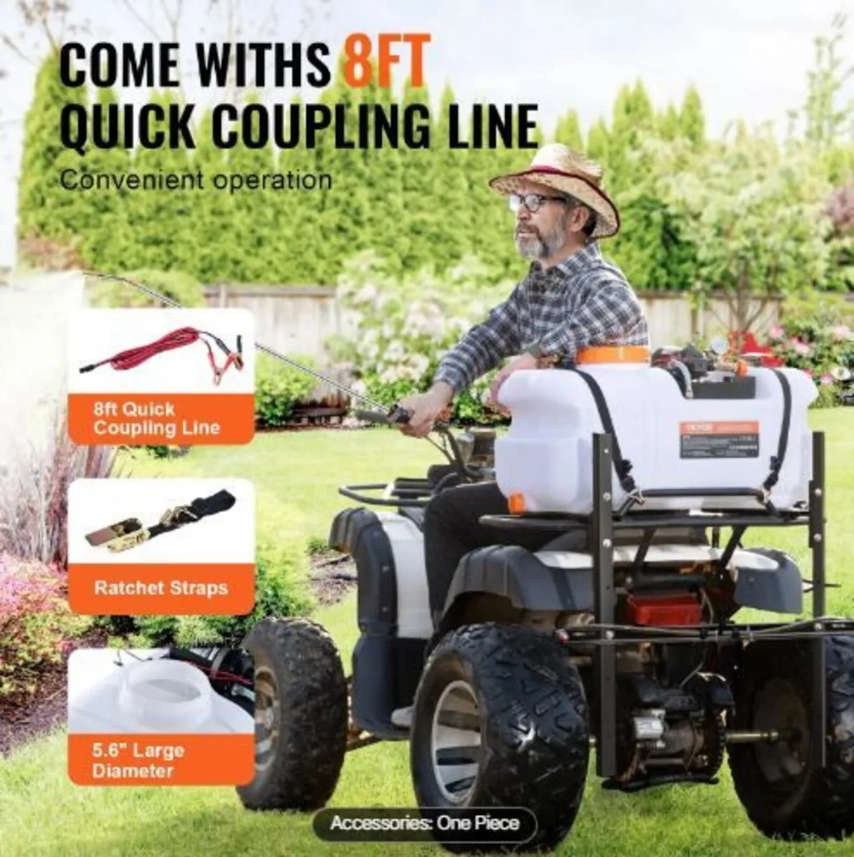 ATV Spot Sprayer, 15.9 Gal/60 L - Image 4