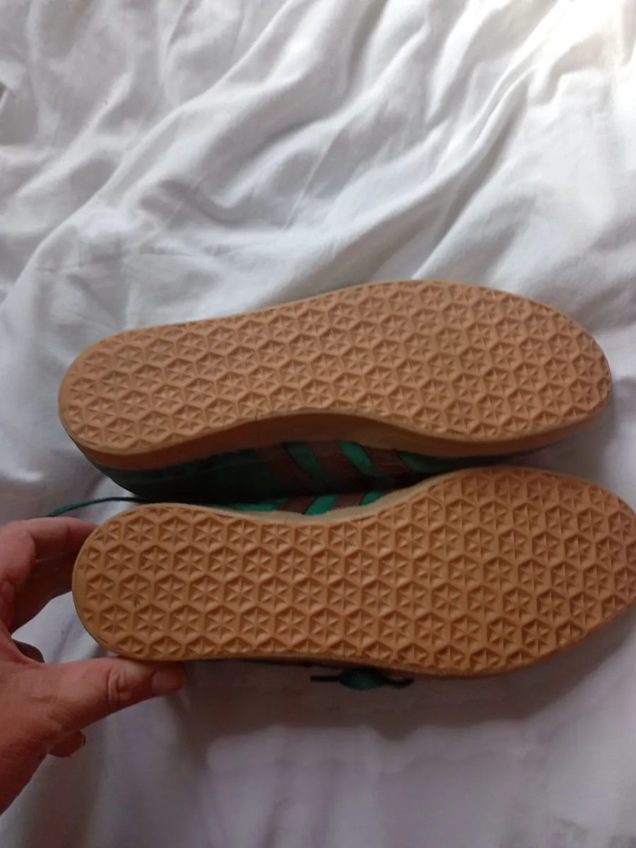 Rare Adidas Gazelles size 8 as New - Image 2