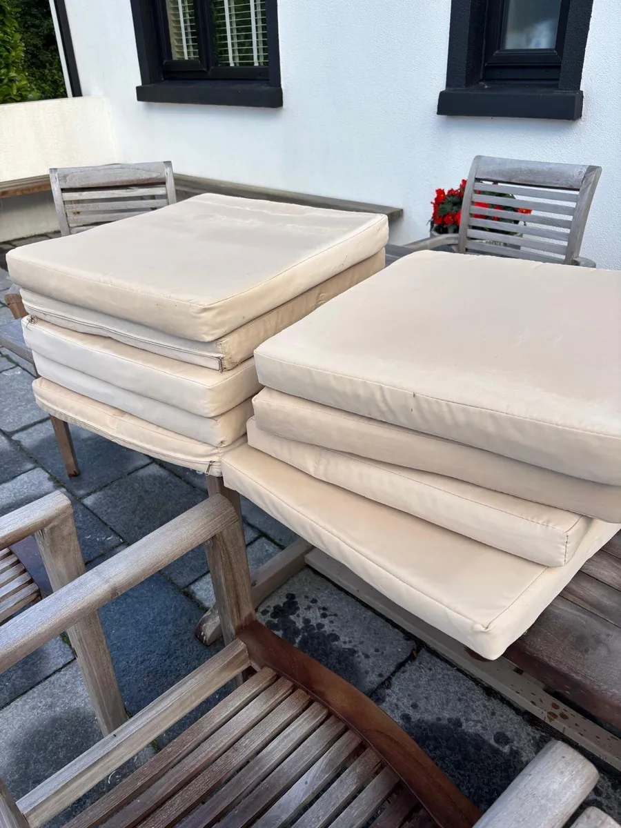 Outdoor chair cushions