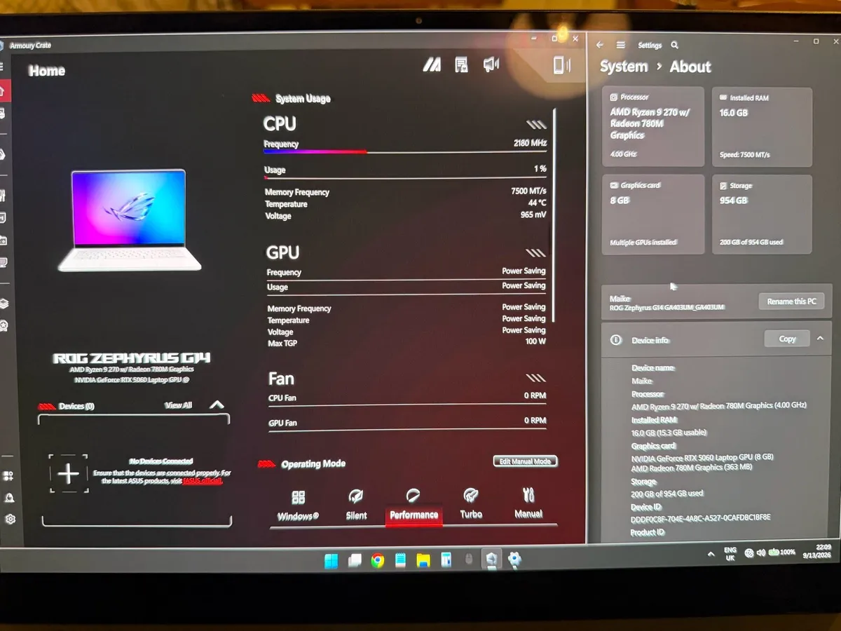 Asus Zephyrus G14 - 2025 - Image 3