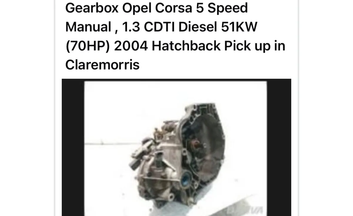 Gearbox Opel Corsa - Image 3