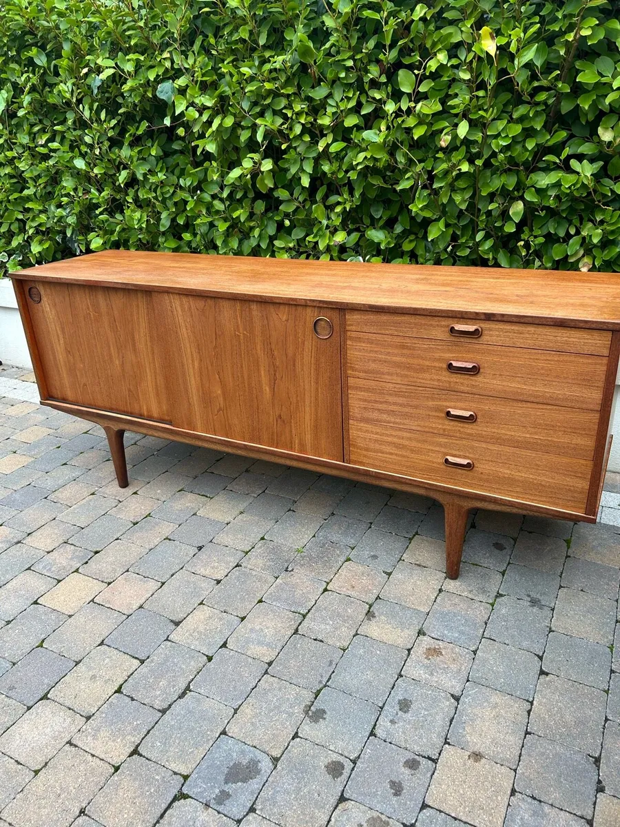 Mid century teak sideboard credenza retro vintage - Image 2