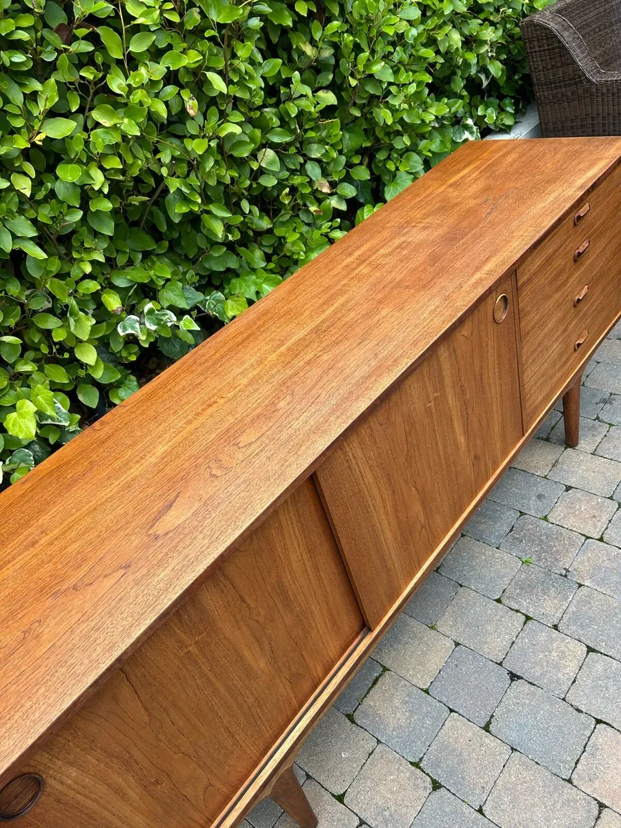 Mid century teak sideboard credenza retro vintage - Image 3