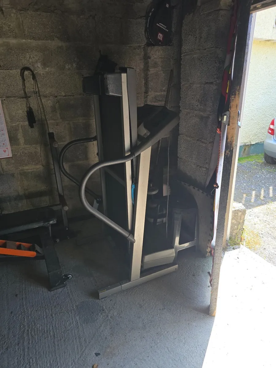 Gym setup weights treadmill boxing - Image 4