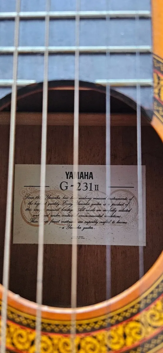 Yamaha  G-231 II Acoustic guitar - Image 4