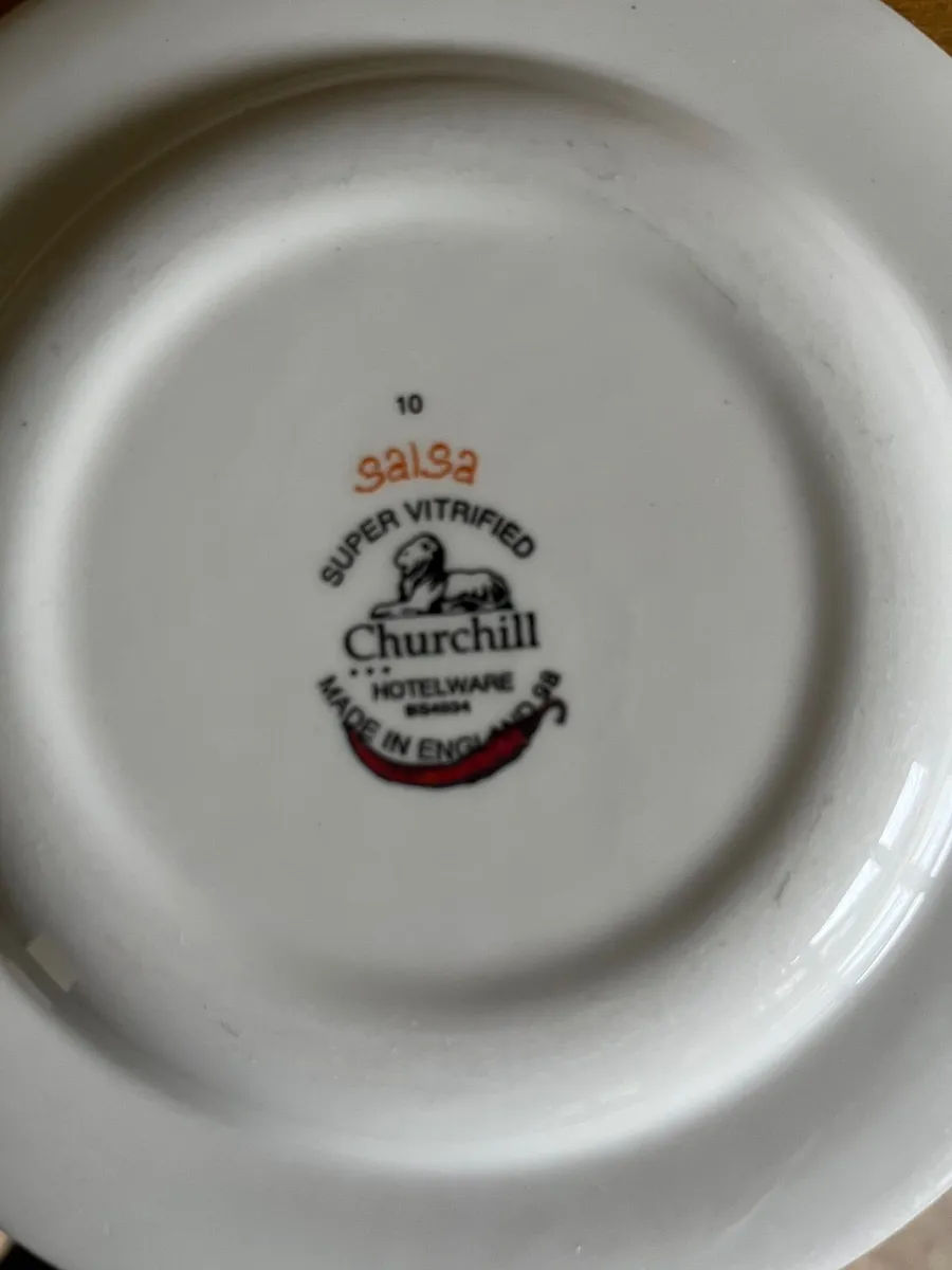 Churchill chilli pattern Crockery - Image 4