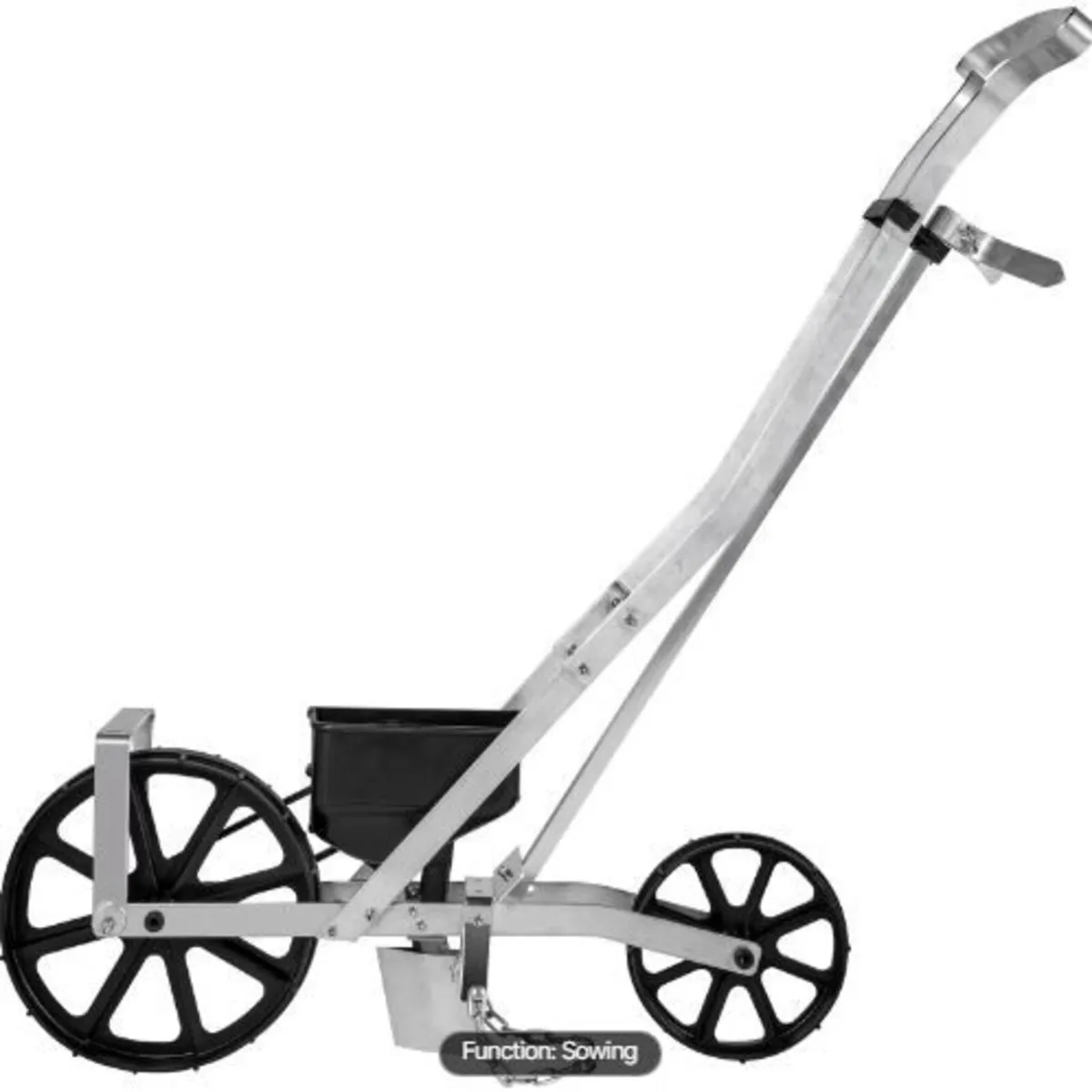 Garden Seeder, Metal Precision Garden Push Seeder - Image 2