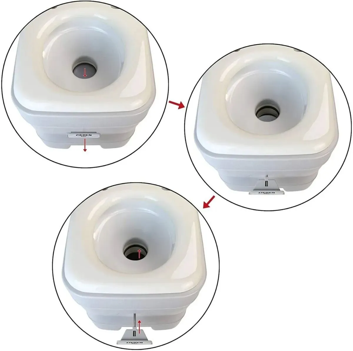 Camping Toilet Portable with Waste Tank - Image 4