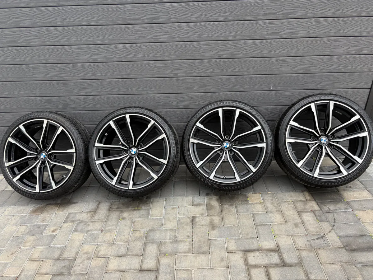 19” BMW 3,4,5 SERIES  ALLOY WHEELS & TYRES 5X120 - Image 2