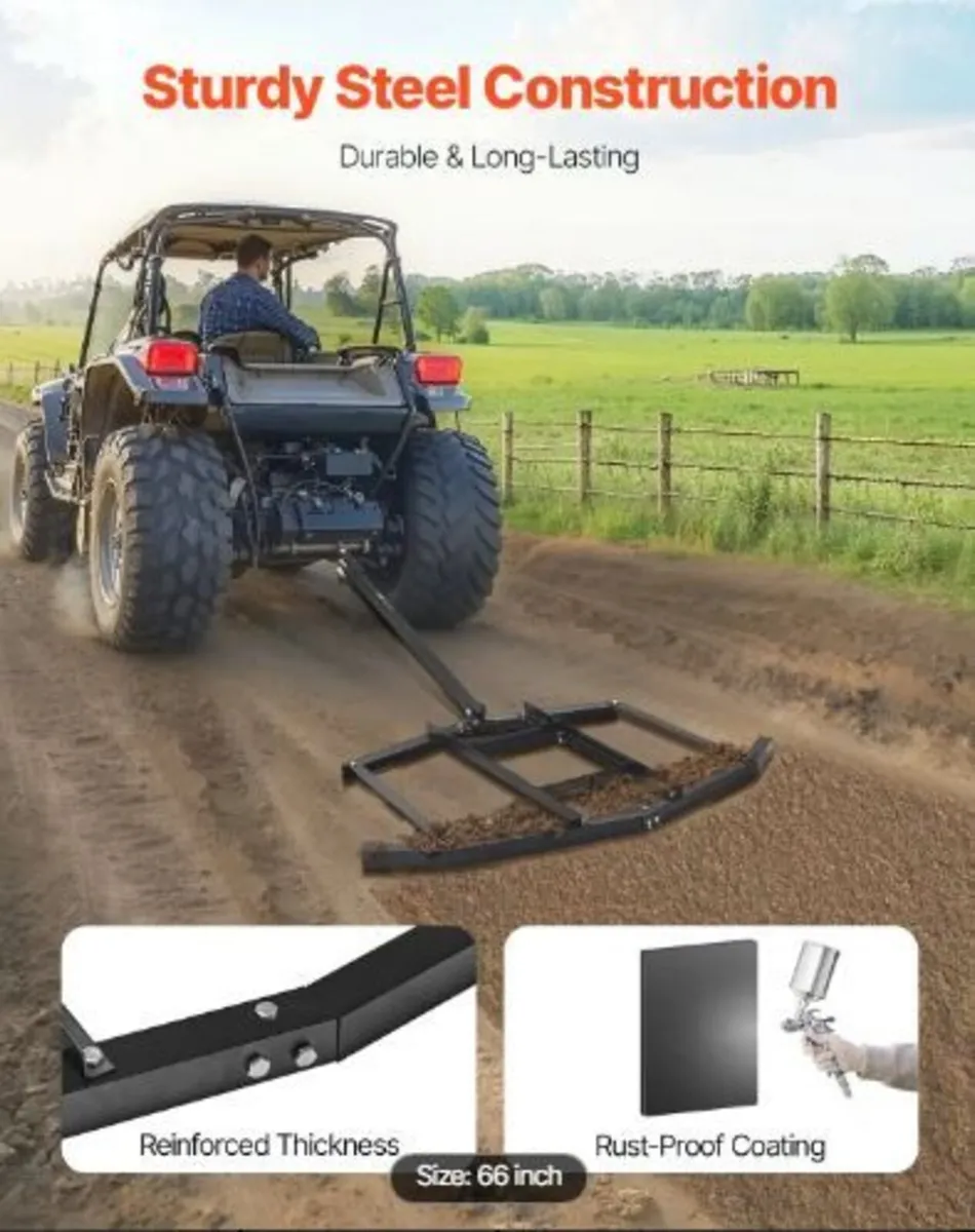 Drag Harrow, 66" Width Tow Behind - Image 3