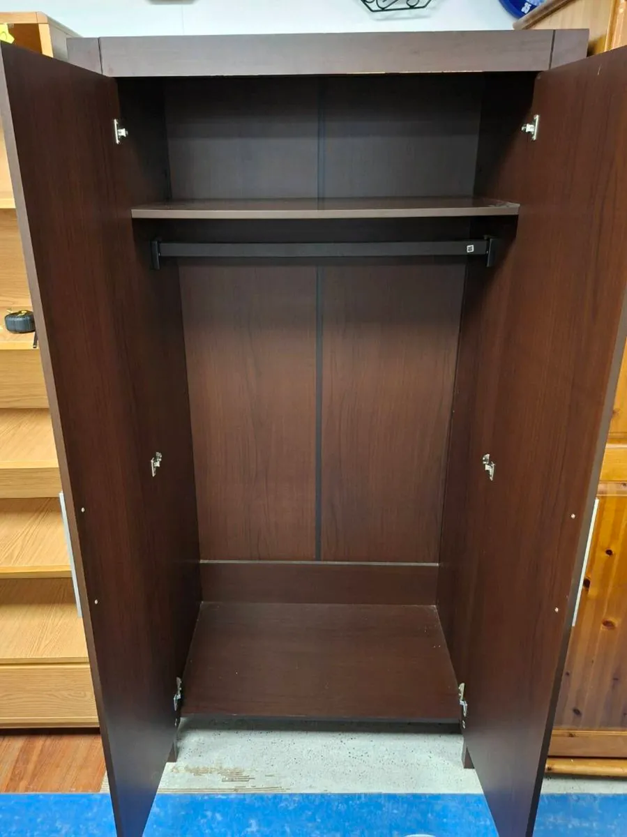 DARK 2 DOOR WARDROBE - Image 2
