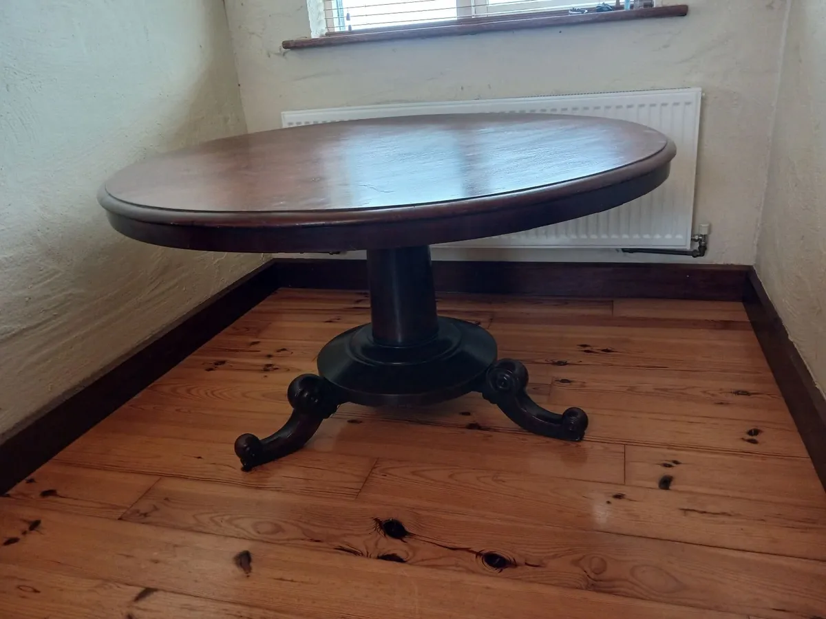 Antique Mahogany Table - Image 1