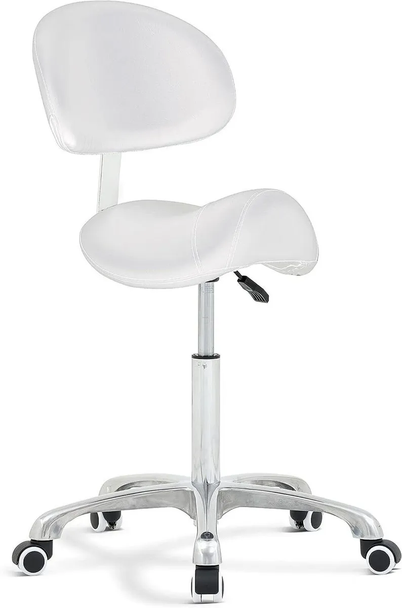 Hydraulic Adjustable Massage Saddle Stool - Image 1