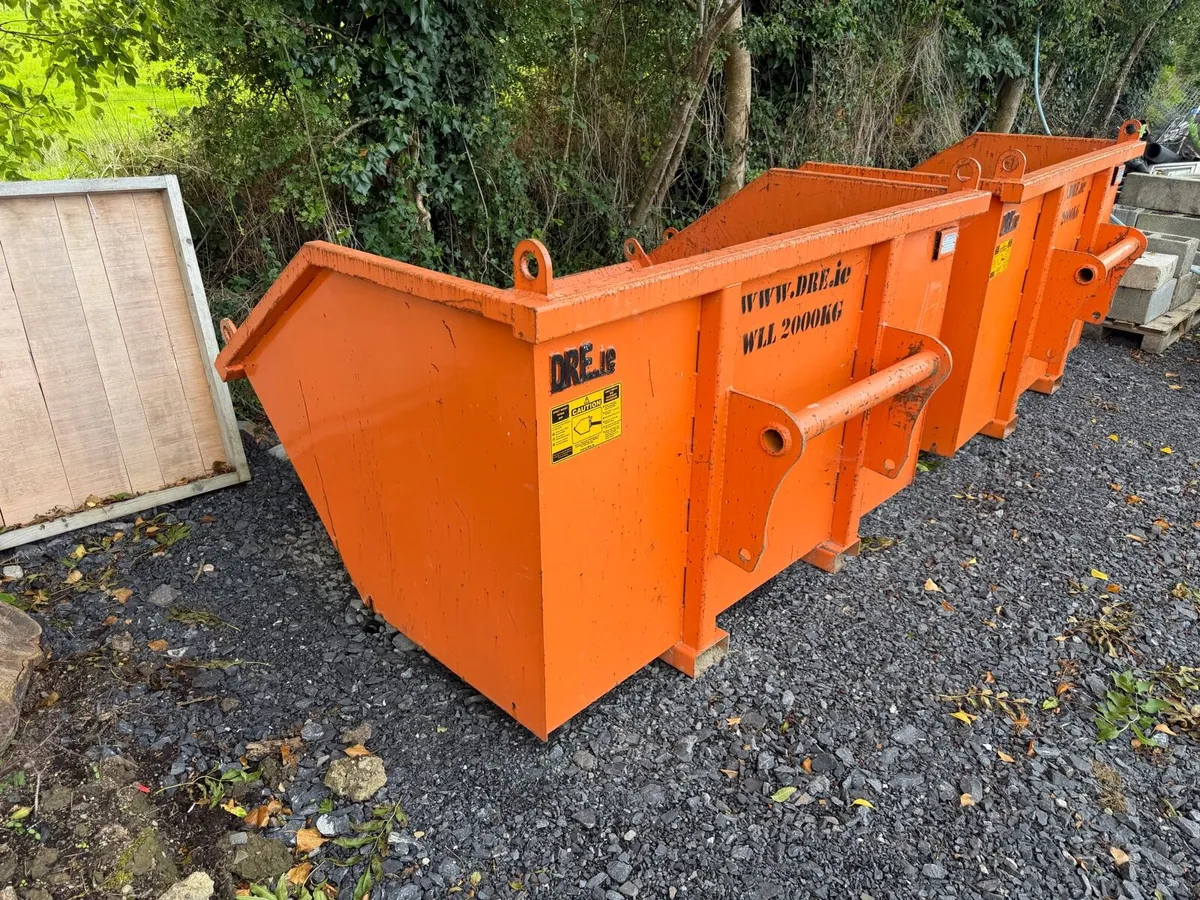 Teleporter Skip Bin Bucket Plant Waste Forklift - Image 2