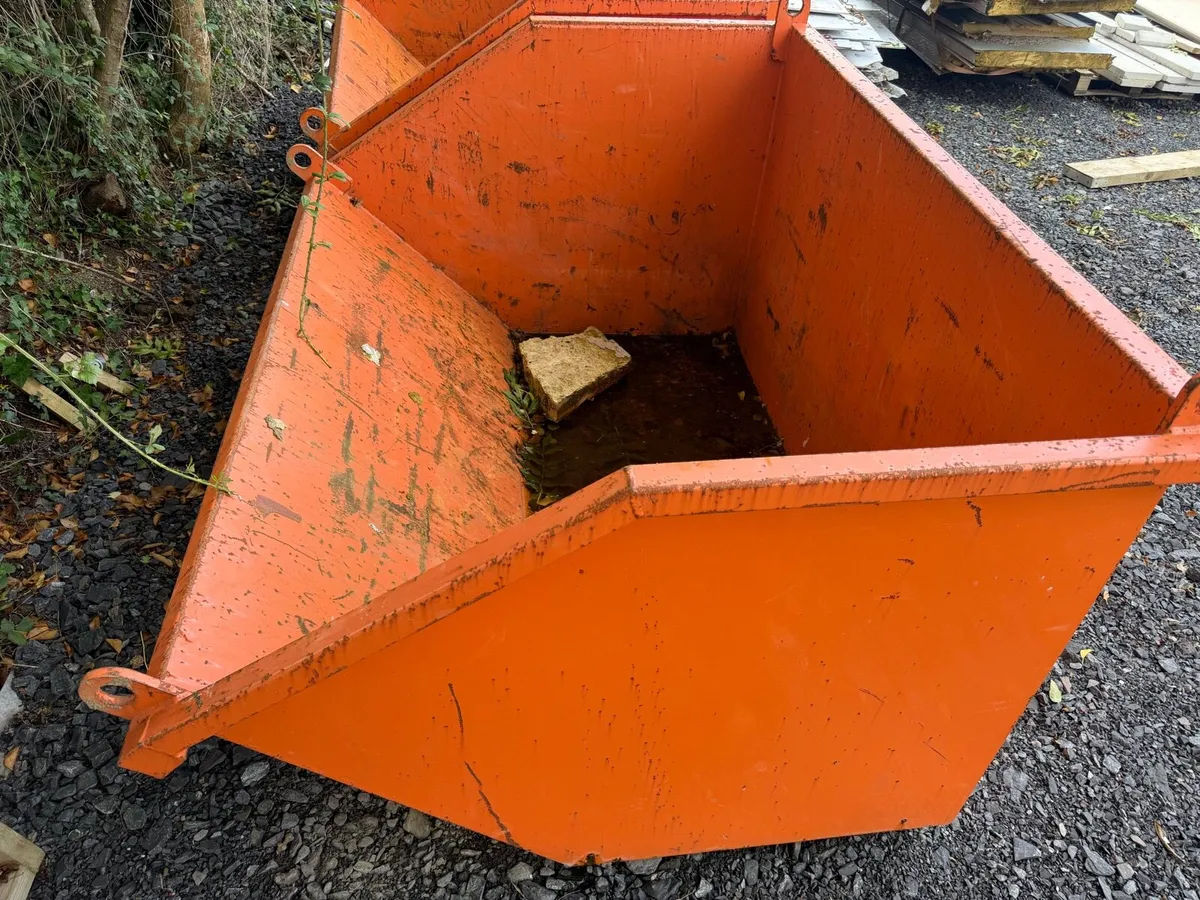 Teleporter Skip Bin Bucket Plant Waste Forklift - Image 3