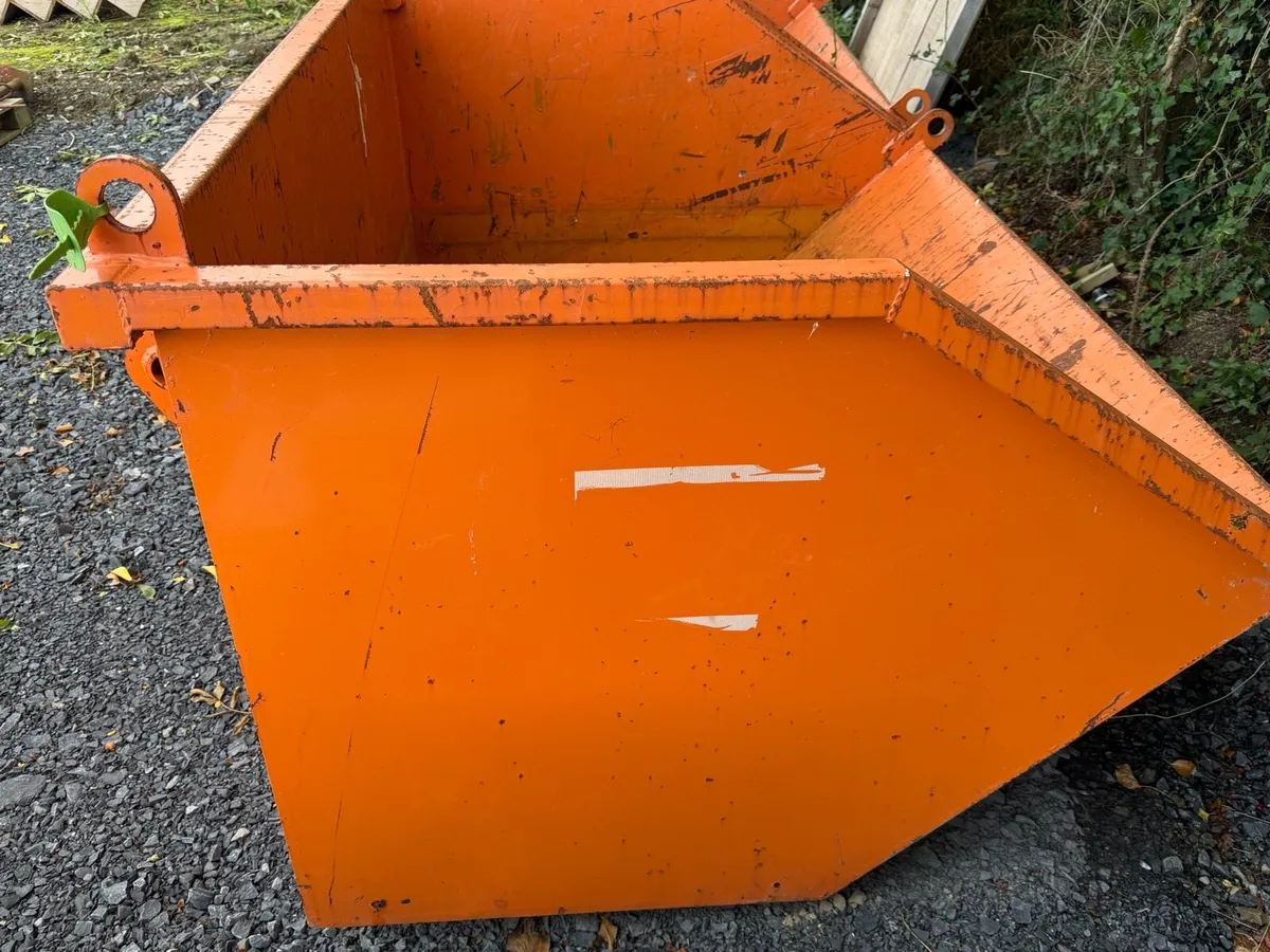 Teleporter Skip Bin Bucket Plant Waste Forklift - Image 4