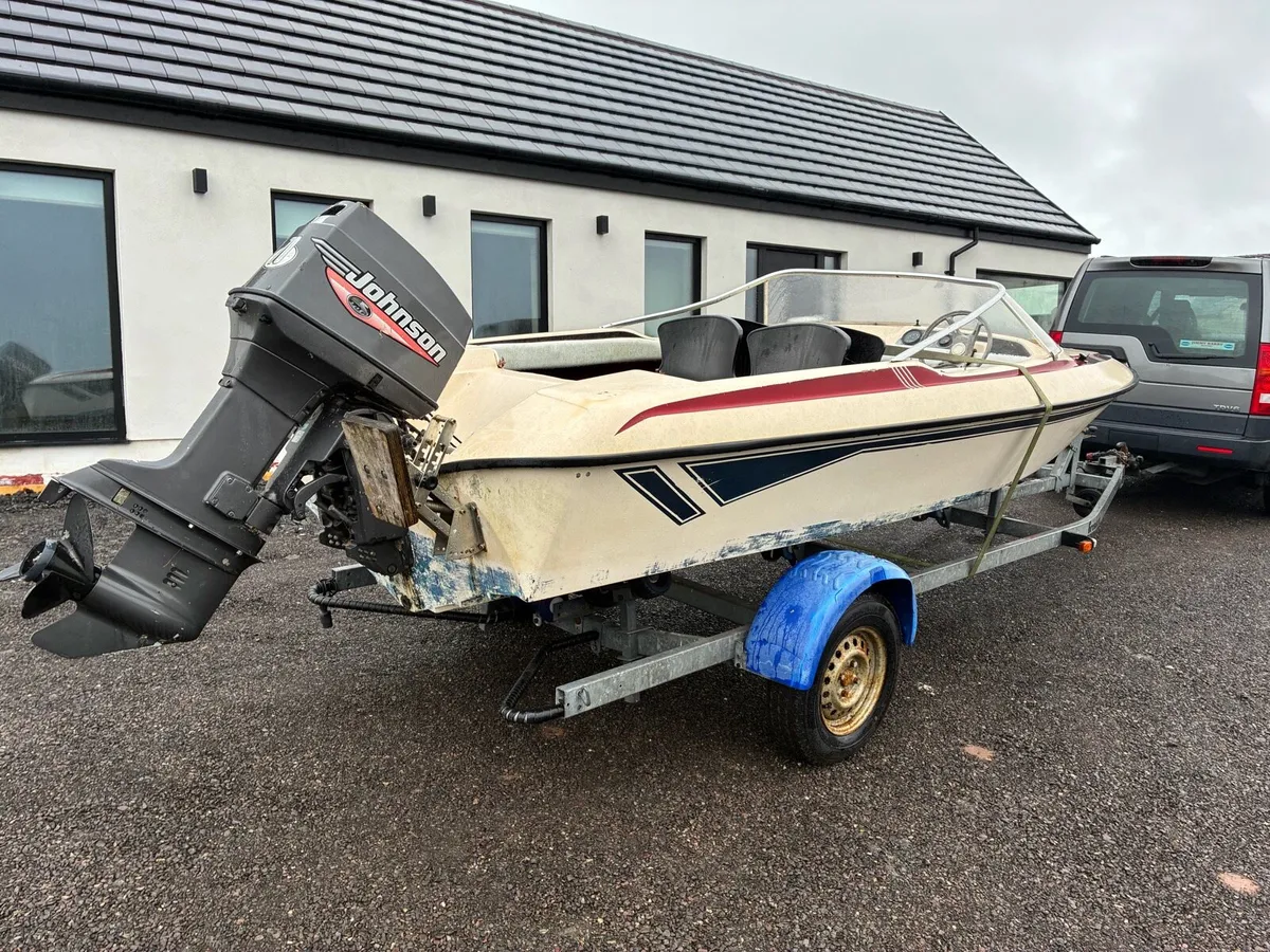 18ft fletcher with 70hp (stroke) - Image 3