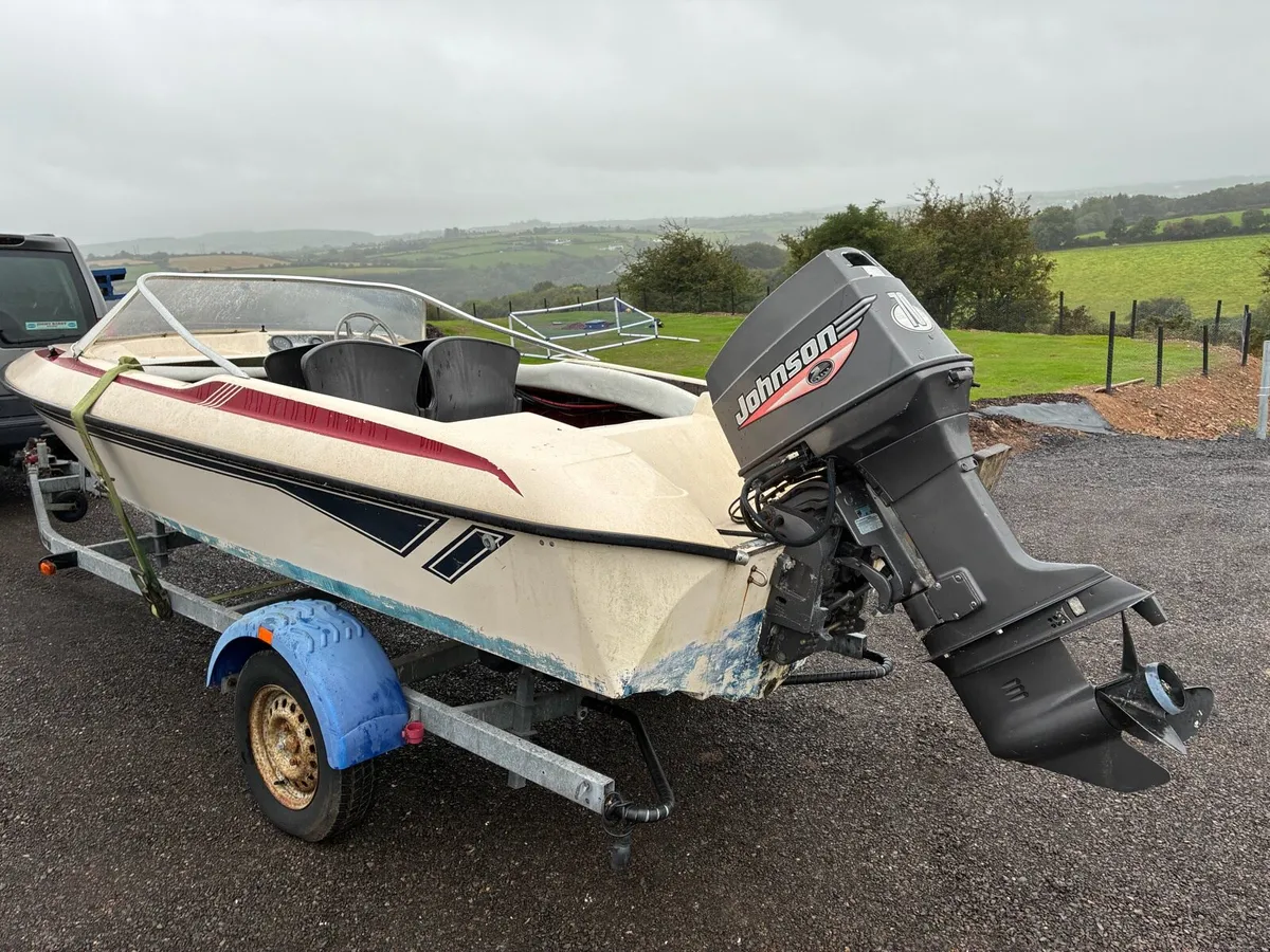 18ft fletcher with 70hp (stroke) - Image 4