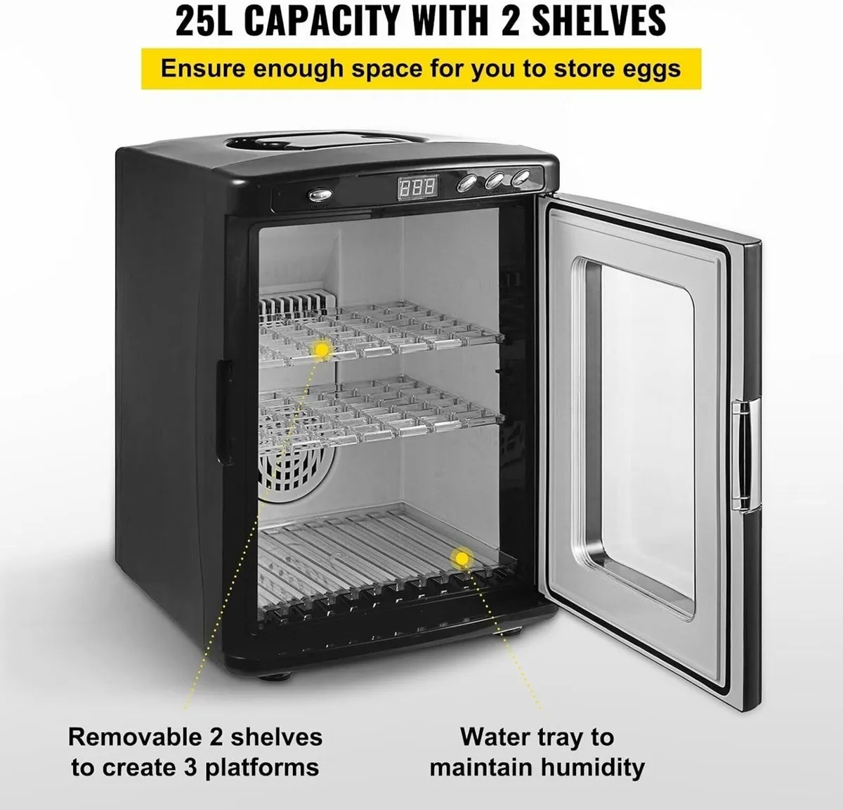 25L Digital Reptile Egg Incubator - Image 4