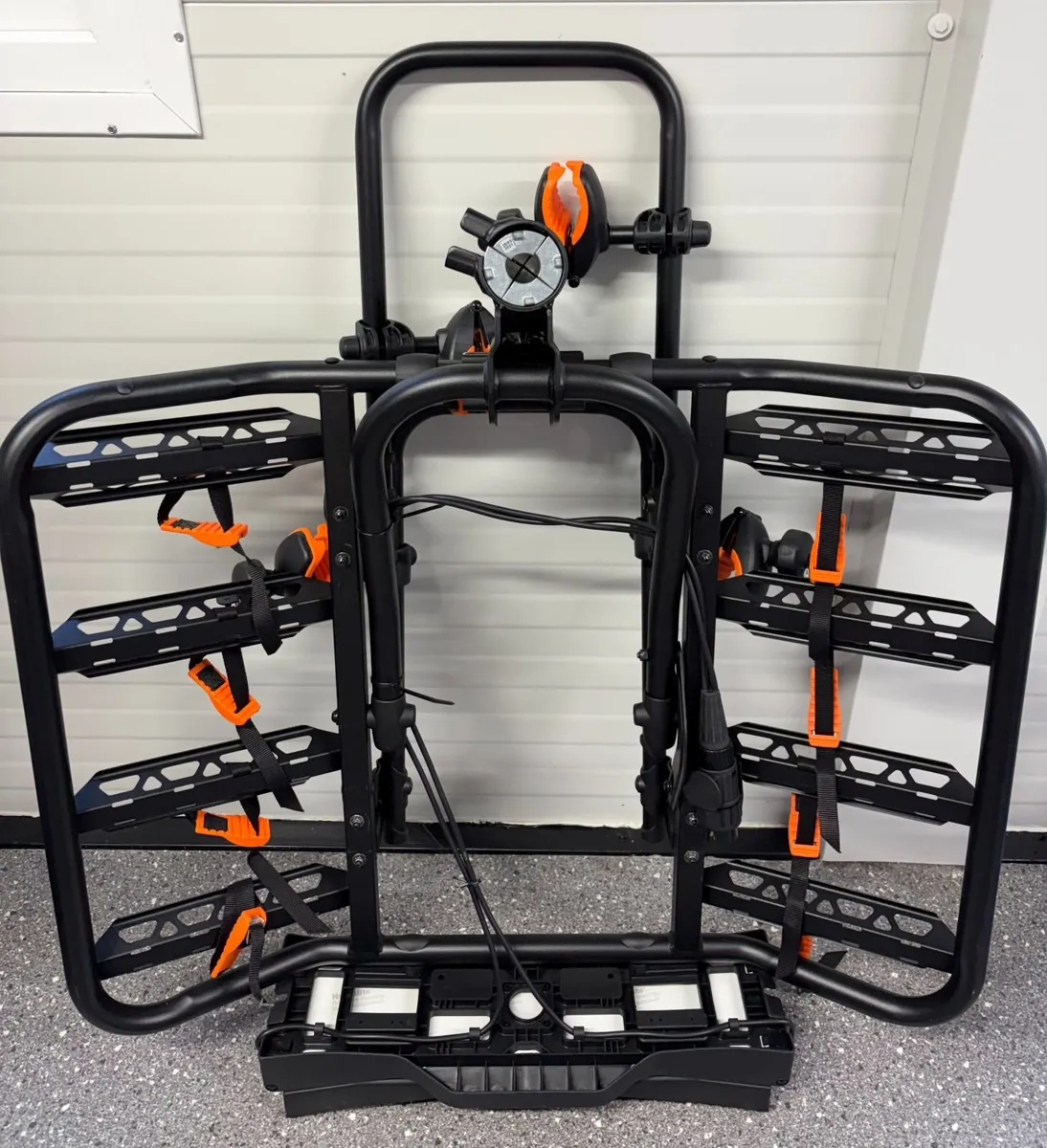 Towcar T4 Black Tow Bar Mounted Bike Rack - Image 1