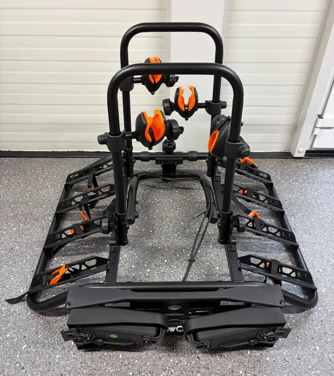 Towcar T4 Black Tow Bar Mounted Bike Rack - Image 2