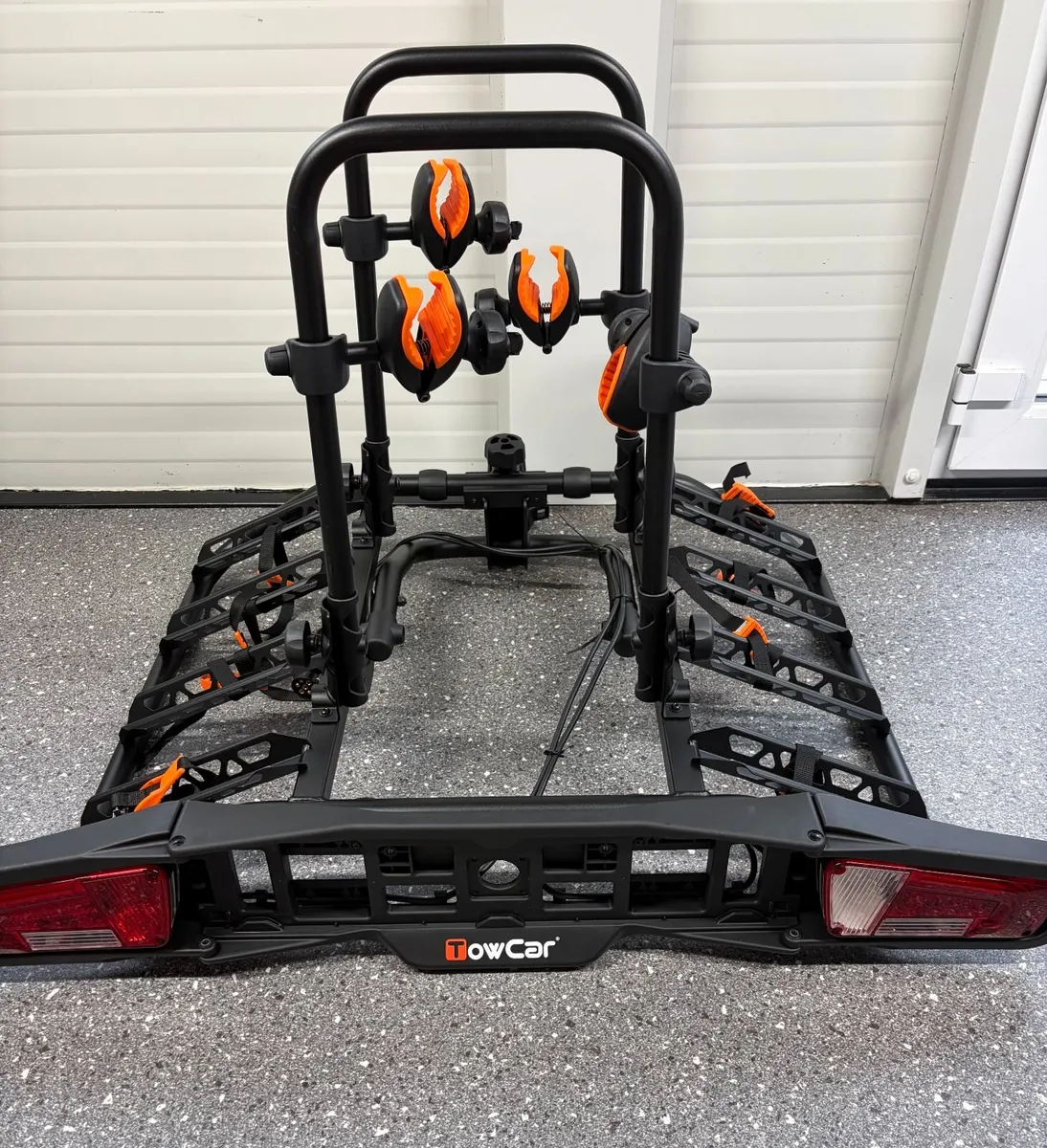 Towcar T4 Black Tow Bar Mounted Bike Rack - Image 3