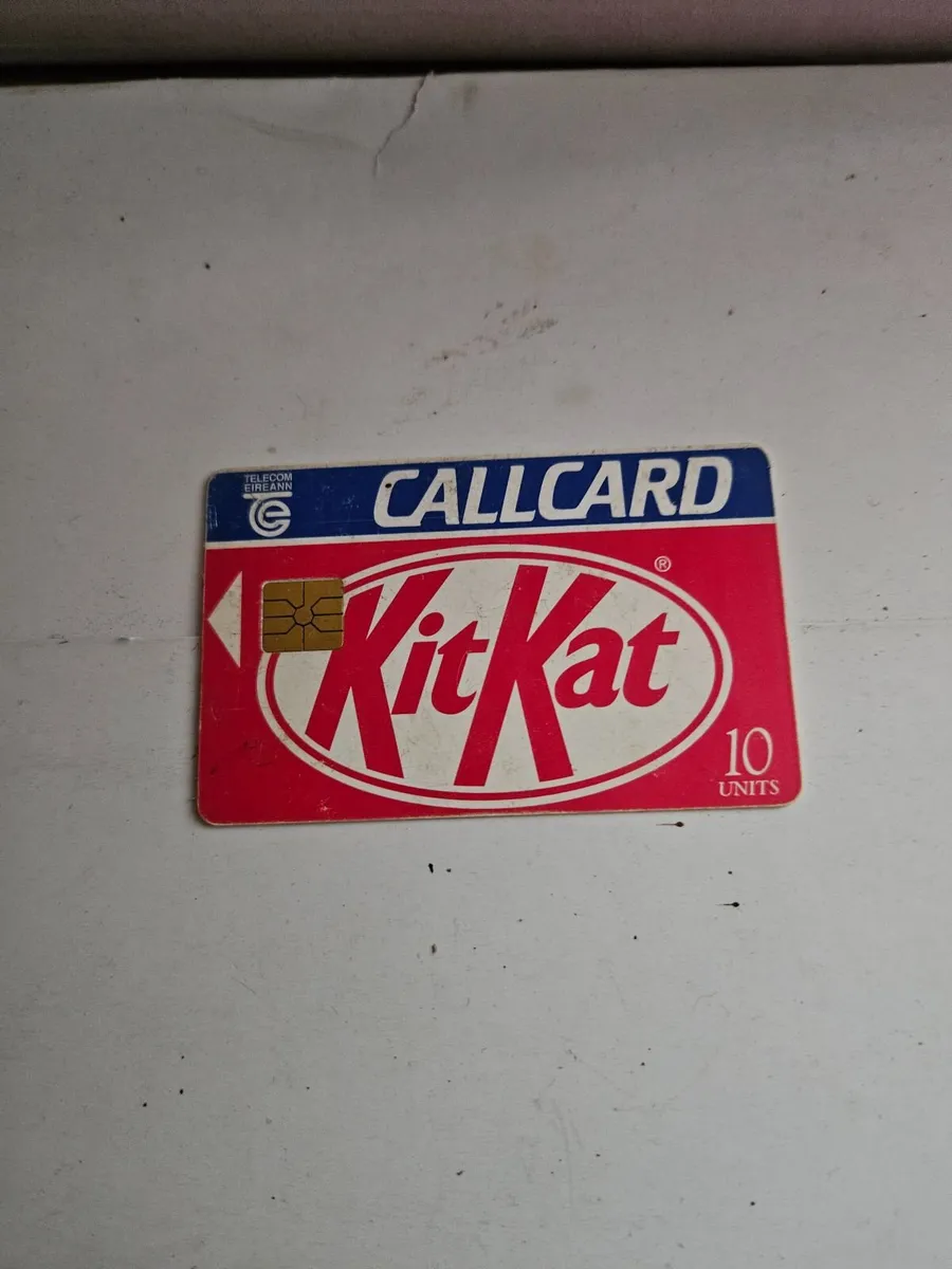 Vintage Kit Kat Phone Card