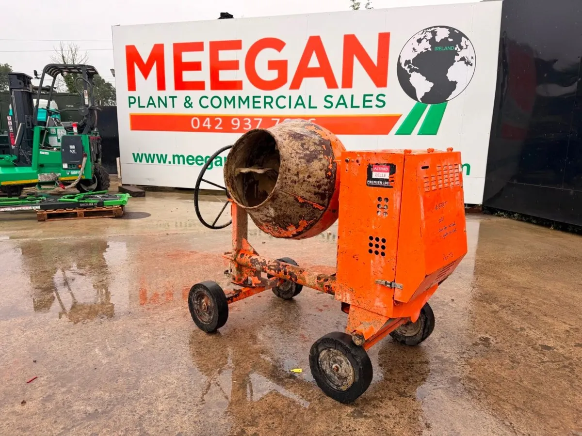 2021 Belle Altrad ...PM20 Cement Mixer .....SPARES - Image 1