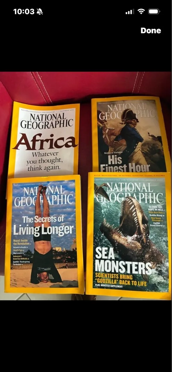 2005 National Geographic (12 vols) - Image 3