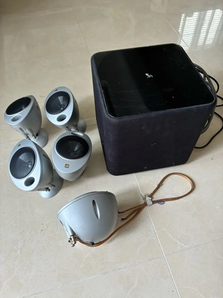kef 5 speaker with subwoofer - Image 3