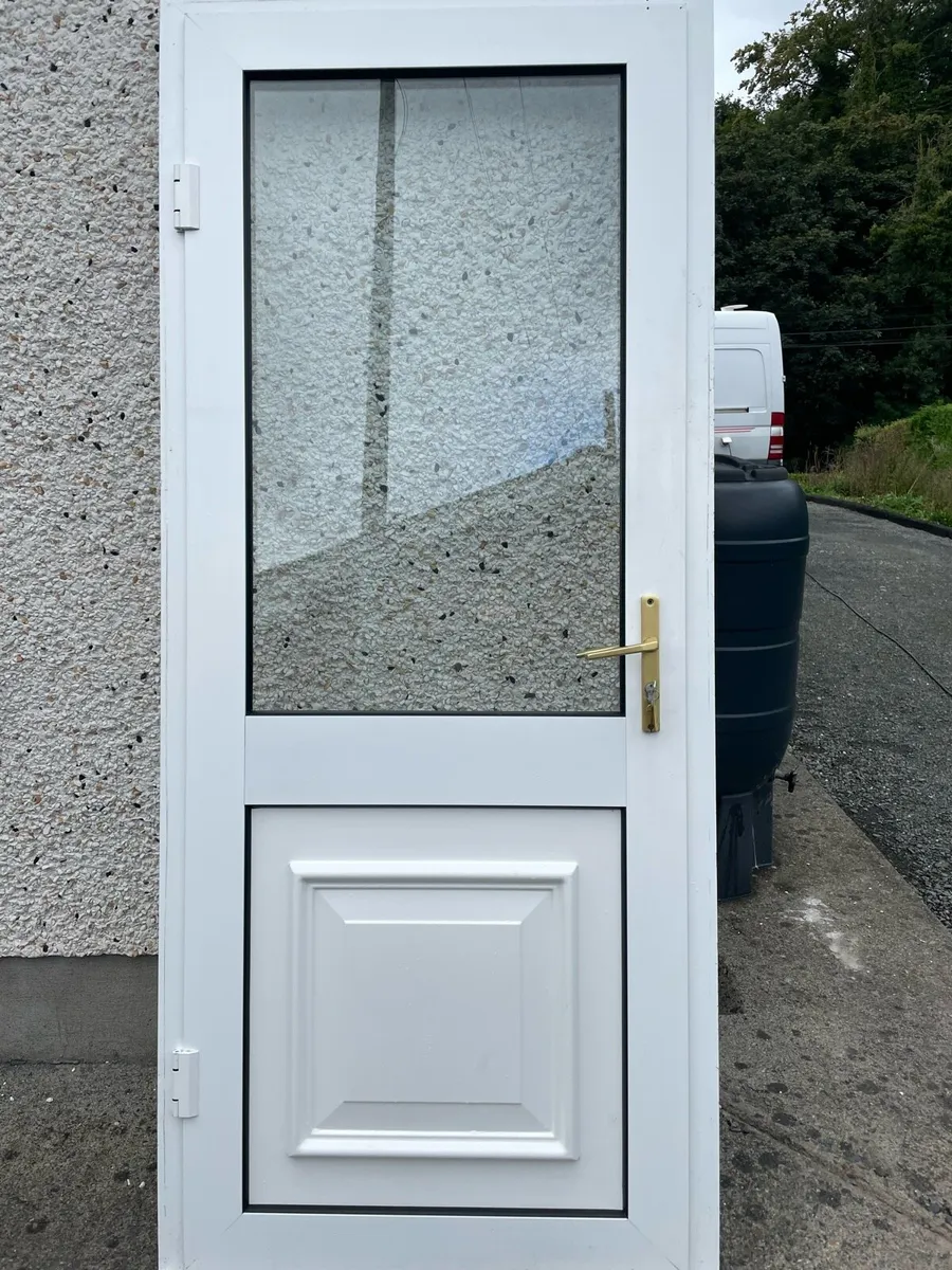 White Aluminium Door - Image 1