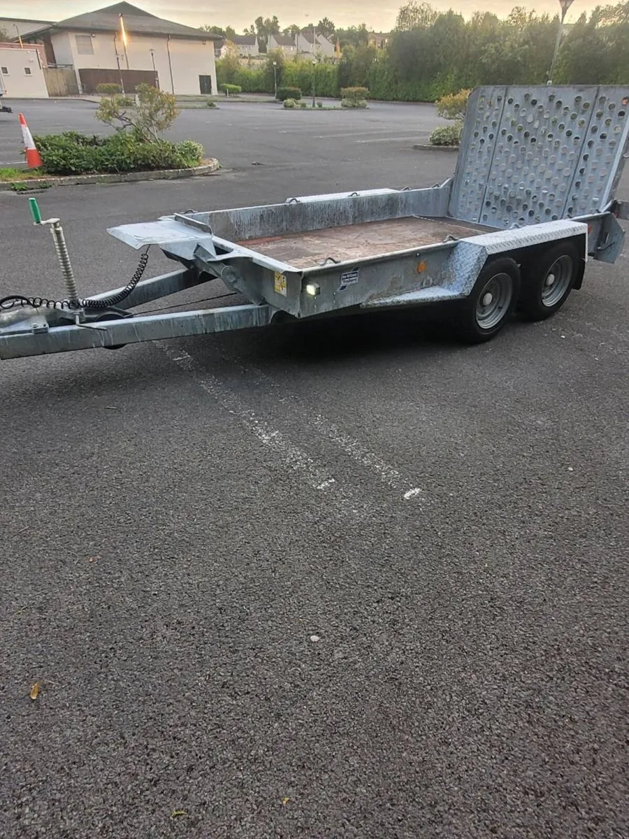 10x5'4 ifor Williams plant trailer - Image 2