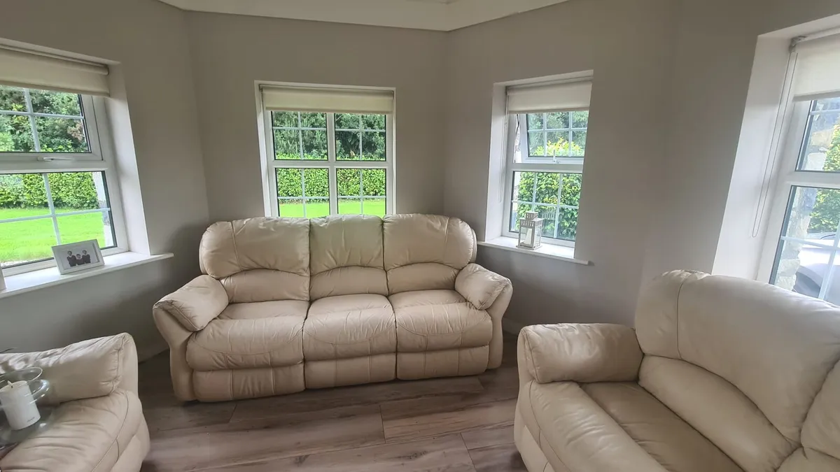 Leather Couches - Image 1