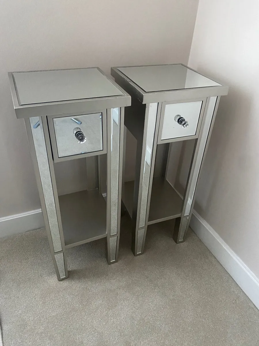 Mirrored Side tables - Image 1