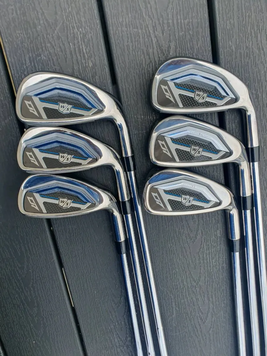 As new wilson staff d7 irons - Image 1