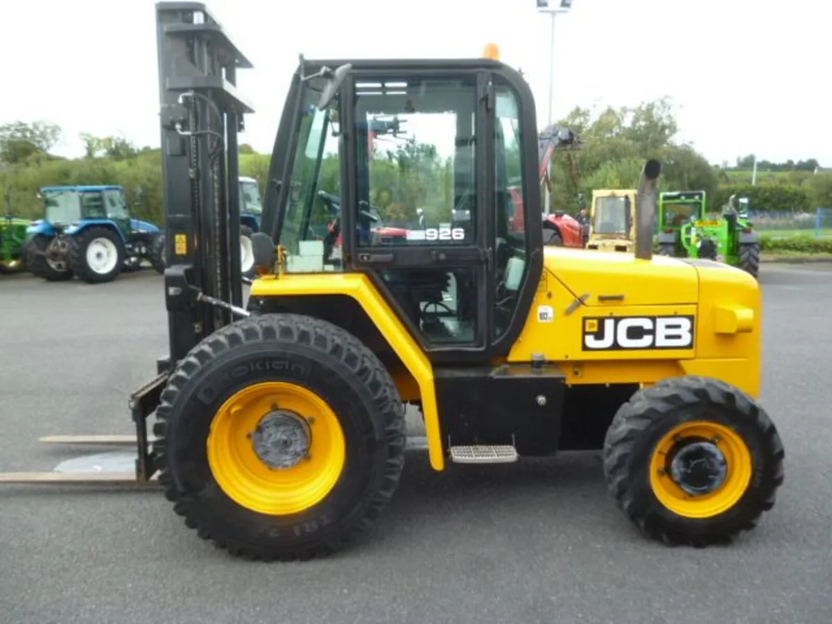JCB 926 Rough Terrain Forklift - Image 4