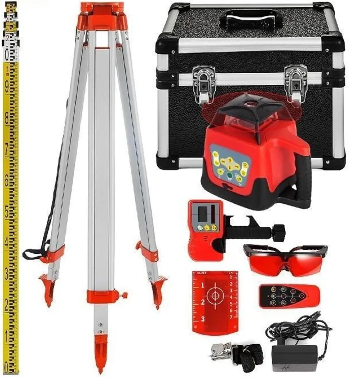 Red Beam Self-Leveling Rotary Laser Level - Image 2