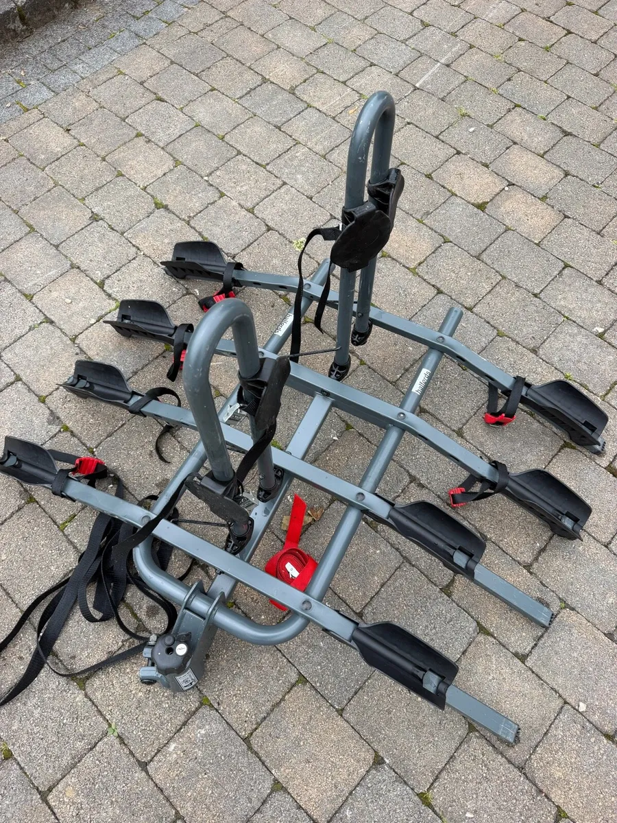 Tow Bike Rack for 4 Bikes Halfords - Image 1