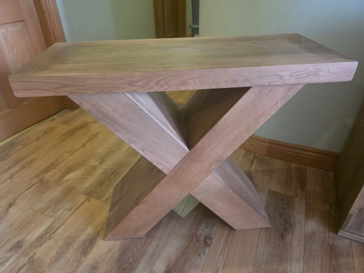 SOLID WOOD TV STAND/ DISPLAY /WINE HOLDER - Image 3