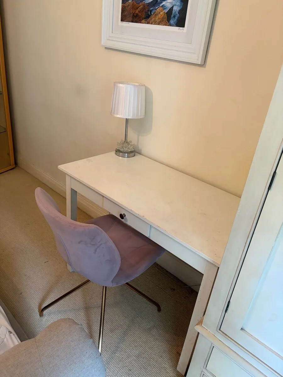 Desk and chair