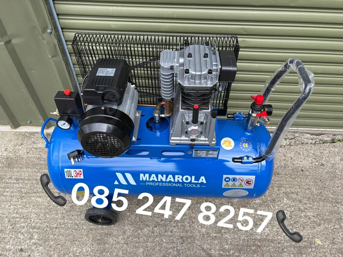 Brand New Manarola 100L Compressor - Image 2