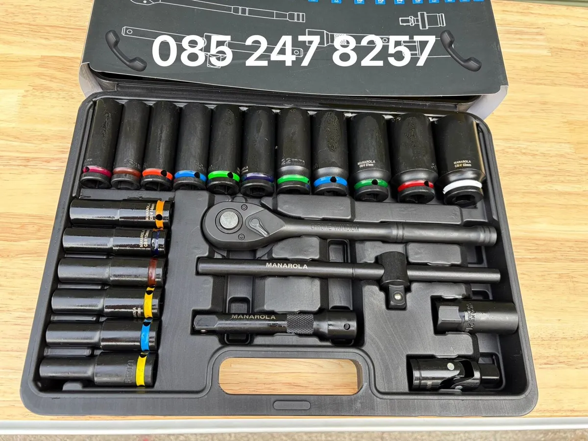 Brand New Manarola 23Pc 1/2” Deep Impact Socket - Image 2