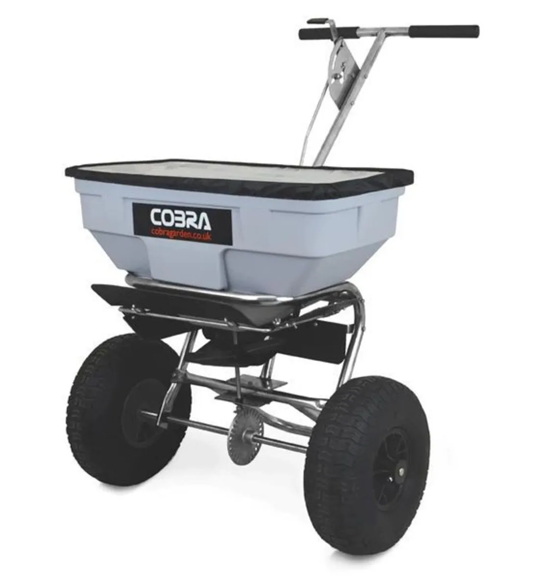 56kg Stainless Steel Walk Behind Spreader - Image 1