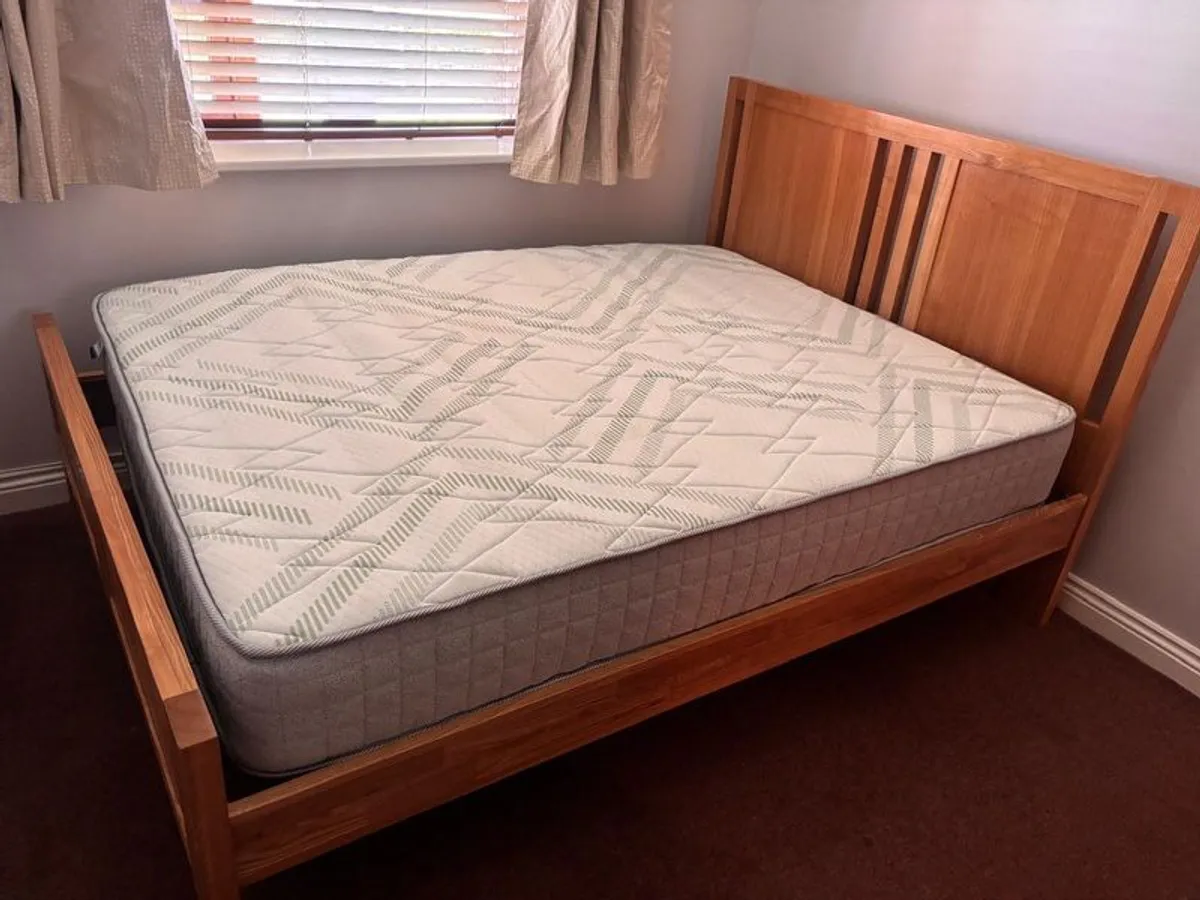 Double Bed & Mattress