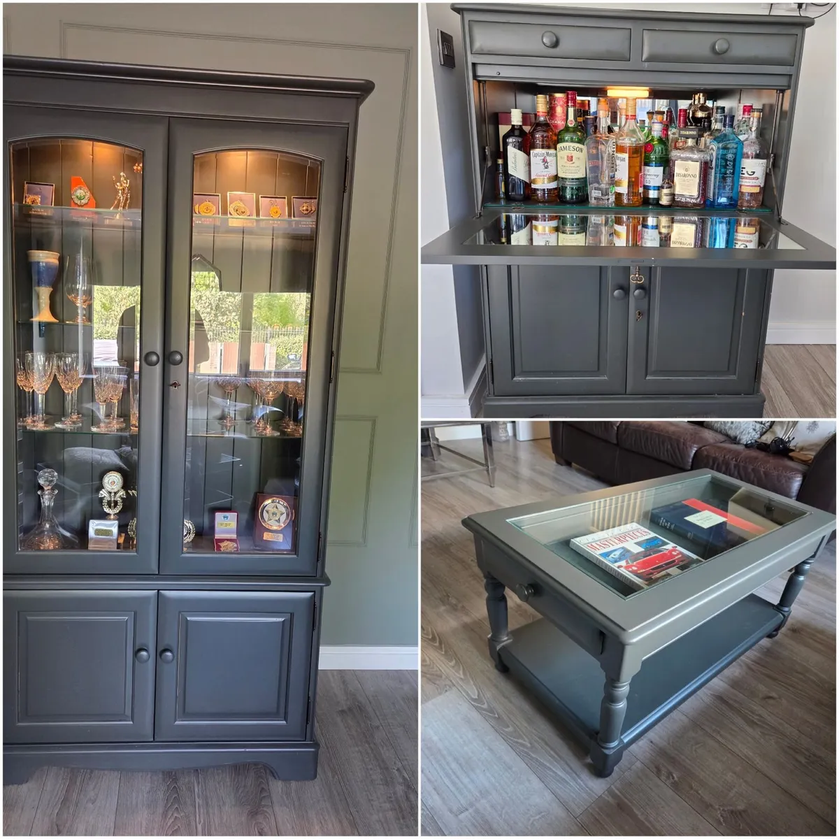 Display + Drinks Cabinets + Coffee Table - Image 1